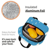 Golfers Golf Thermal Lunch Bag Funny Sport Portable Tote Work School Travel