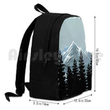 Vintage Skiing Poster Outdoor Sports Bag