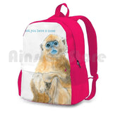 Golden Snub Nosed Monkey Outdoor Hiking Backpack