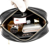 Lattice Crossbody Shoulder Bag Leather Handbags For Women