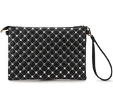Diamond Lingge Pu Leather Red Envelope Bag Handbag Shoulder Bag