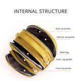 Nylon Multi-Layer Large Capacity Shoulder Bag