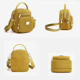 Nylon Multi-Layer Large Capacity Shoulder Bag