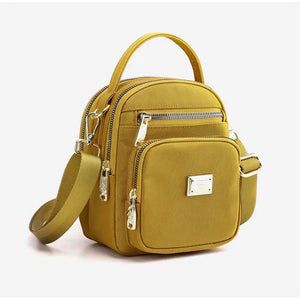 Nylon Multi-Layer Large Capacity Shoulder Bag