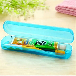 Travel Toothbrush Toothpaste Storage Box Cover Case