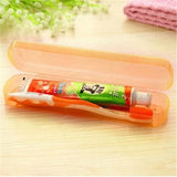 Travel Toothbrush Toothpaste Storage Box Cover Case