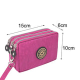 Nylon Slots Portable Wallet Accessories