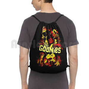 Goonies Backpack Drawstring Bags Gym Bag Waterproof
