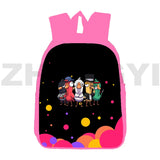 Goose Goose Duck Game 3D Print Backpack 12 Inch Canvas Travel Bag
