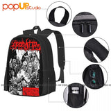 Gorerotted Mutilated Backpack Large Capacity Gym Tote Bag