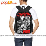Gorerotted Mutilated Death Metal Backpack Large Gym Tote Bag