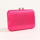 Silk Evening Bag Rhinestone Crossbody Clutch Messenger Cheongsam