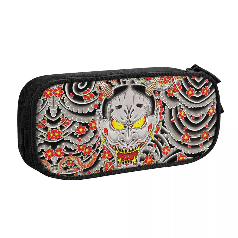 Goro Hannya Yakuza Pen Box Zipper Bag Stationery Gift