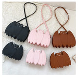 Gothic Bat Vegan Shoulder Bag Cartoon Purses and Handbags for Women