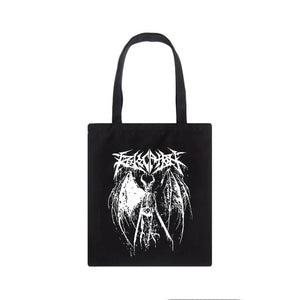 Gothic Devil Canvas Bag Casual Punk Large Capacity Ulzzang Harajuku Shopper Bag