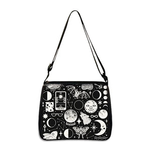 Gothic Witch Handbags Retro Crossbody Shoulder Bag Clutch Tote