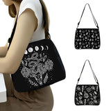 Gothic Witch Handbags Retro Crossbody Shoulder Bag Clutch Tote