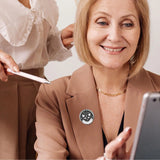 Gothic Halloween Party Enamel Pins Horror Skull Spooky Skeleton Cat Brooches