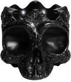 Gothic Skeleton Egg Holder Resin Craft Halloween Skull Rack
