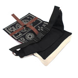 Gothic Spell Book Crossbody Bag for Students