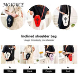 Gothic Messenger Pouch Coffin Shape Crossbody Handbag