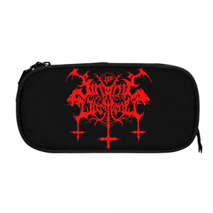 Gothic Pen Box Student School Anime Zipper Pen Bag Stationery Gift