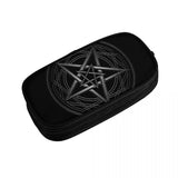 Gothic Pentagram Pen Box Student School Anime Zipper Pen Bag