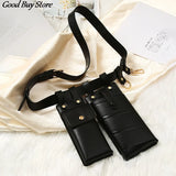 Gothic Punk Style Belt Packs Vintage Leg Thigh Bags Steampunk Shoulder Pouch