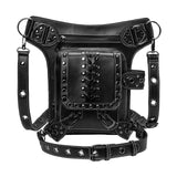 Gothic Steampunk Waist Bag Thigh Leg Hip PU Leather Shoulder Bag