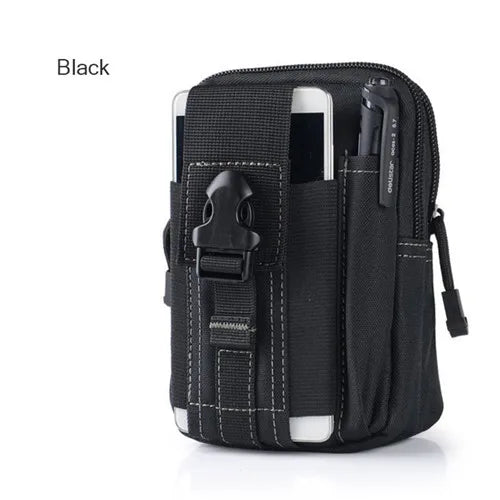 Waterproof Men Casual Waist Pack Work Waist Bag Army Military Small Bags