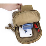 Waterproof Men Casual Waist Pack Work Waist Bag Army Military Small Bags