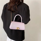 Gradient Crocodile Pattern Shoulder Bag for Women