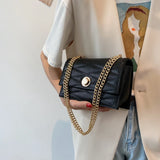 Gradient Lattice Crossbody Bag - Summer PU Leather Women's Handbag