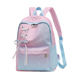 Gradient School Backpack Lightweight Bookbag for Girls