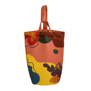 Canvas Graffiti Women Shoulder Bag Vintage Casual Crossbody Handbag