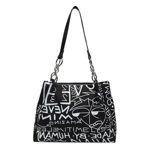 Graffiti Large Women's Handbag Tote Bags