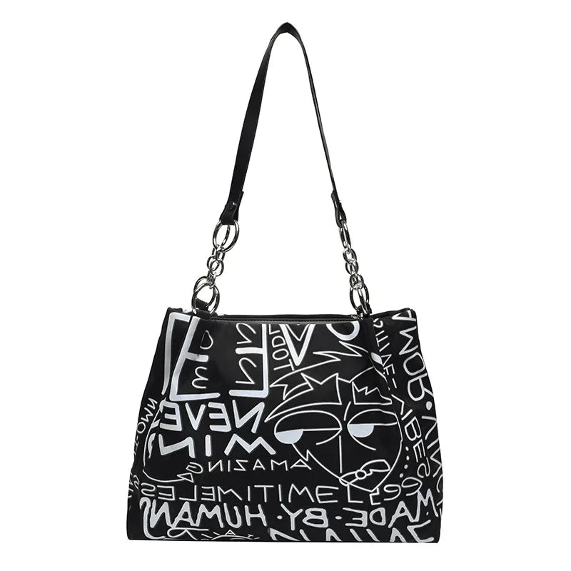 Graffiti Large Women's Handbag Tote Bags