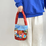 Graffiti Tote Handbag Canvas Shoulder Bag Eco Reusable Shopper