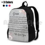 Gran Pillow-Grey Gran Pillow-Grey And Pink-Cute Gran Pillow-Fun Gran