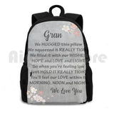 Gran Pillow-Grey Gran Pillow-Grey And Pink-Cute Gran Pillow-Fun Gran