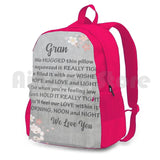 Gran Pillow-Grey Gran Pillow-Grey And Pink-Cute Gran Pillow-Fun Gran