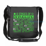 6 Stages of Debugging IT Coding USB Charge Backpack