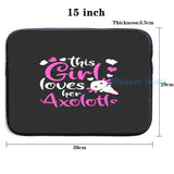 Axolotl Graphic Print USB Charge Backpack Men Women Travel Laptop Bag