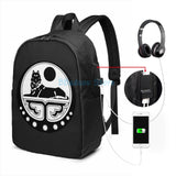 Chechen Republic of Ichkeria Coat of Arms USB Charge Backpack