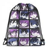 Print Shuichi & Kokichi Manga Collection USB Charge Backpack