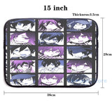 Print Shuichi & Kokichi Manga Collection USB Charge Backpack