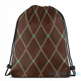 Vintage Amp Print USB Charge Backpack School Travel Laptop Bag