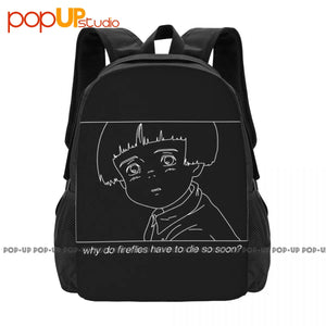 Grave Of The Fireflies Die Backpack Large Capacity Swimming 3d Printing
