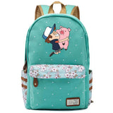 Gravity Falls Backpack School Bag for Teen Girls