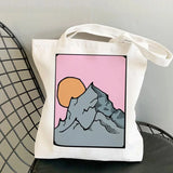 Great Wave shopping bag shopper bolsa handbag eco bolso jute bag bag